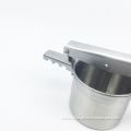 Household stainless steel vegetable potato masher and ricer